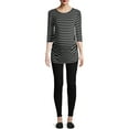 thumbnail image 6 of Time and Tru Maternity Skinny Jeans in Black - Available in Plus Sizes, 6 of 7