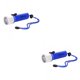 thumbnail image 1 of Greeniant Linterna de buceo de alto lumen, buzos, antorcha subacuática, equipo de lámpara alimentado por , luz, accesorios para deportes Azul 2Conjunto, 1 of 6