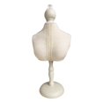 thumbnail image 2 of Busto de exhibición de collares, soporte para presentación de joyería, maniquí Retro de madera, organizador de almacenamiento de collares para, 2 of 8