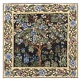 thumbnail image 4 of STPgoods Tree of Life William Morris Tapestry Throw Pillow with Insert 18x18" (45x45 cm) Decorative Couch and Sofa Cushion for Living Room Bedroom Square Pillowcase, Black, 4 of 11