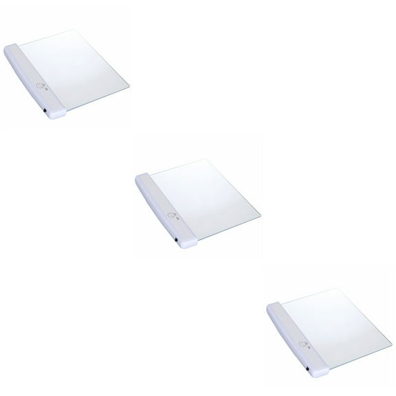 3 Pcs Flat Led Book Panel Light Bulbs Reading Student