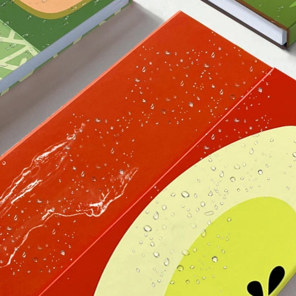 Jiibva Journal Notebook With Magnetic Flap Refillable Journal Notebook Fruit Pattern Note Book Stationery Diary Book