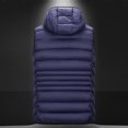 thumbnail image 5 of Kureaily New Fall And Winter Vest Removable Cap Sleeveless Cott On Clothing Men's Undershirt Warm Cott On Coat Jacket, 5 of 5