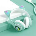 thumbnail image 1 of Audífonos Diadema Gato STN-28 Bluetooth RGB Verde, 1 of 9