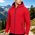 thumbnail image 4 of Miqool Mens Lightweight Hooded Waterproof Rain Jacket Breathable Windbreaker Rain Coats for Outdoor Mountain Hiking, 4 of 9