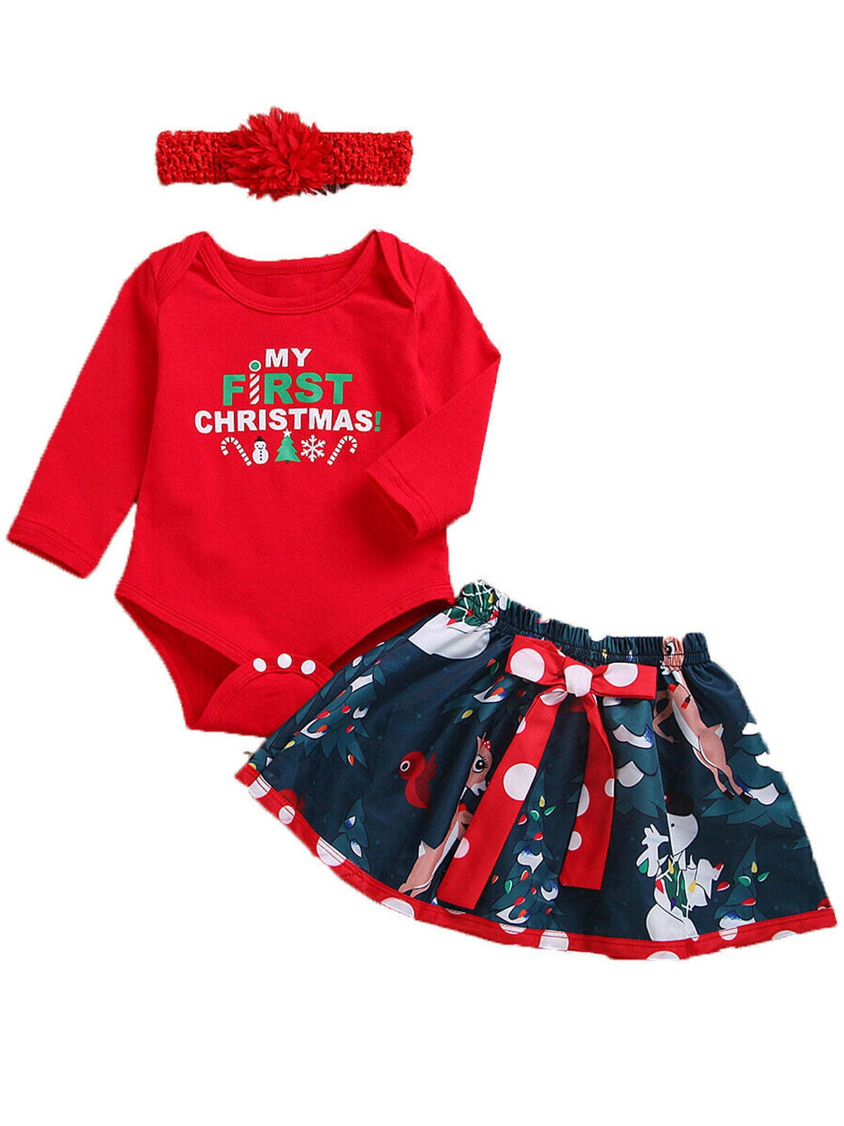 my first christmas newborn