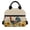 Rooster and Sunflower Pattern, variant on HUIACONG Capybara with Floral Wreath Practical Lunch Bag for School Outdoor, Easy Clean Lining Easy To Carry Insulated Lunch Bag