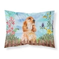 thumbnail image 1 of Carolines Treasures CK1268PILLOWCASE Cocker Spaniel Ressort Tissu Taie d'Oreiller Standard, 1 of 2