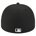 thumbnail image 4 of Men's New Era Black Los Angeles Dodgers Script Safety Pin 59FIFTY A-Frame Fitted Hat, 4 of 5