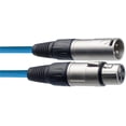 thumbnail image 2 of Stagg XLR Microphone Cable 20' - Assorted Colors Blue, 2 of 2