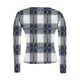 thumbnail image 5 of RKSTN Crewneck Shirts for Women Oversized Plaid Print Slim Ribbed Knitted Long Sleeve T Shirts Top Womens Casual Plus Size Round Neck Checkered Printed Stretch Loose Comfy Tee Fall Spring Clothes, 5 of 7