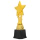 thumbnail image 5 of Trofeo de plástico de 25 cm para competiciones, trofeo de recompensa con cinta de estrella para niños, copa de premio para actividades creativas., 5 of 7