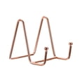 thumbnail image 4 of Unique Bargains 3Pack 3Inch Plate Stand for Display Iron Easel Plate Holder for Photo Rose Gold, 4 of 5