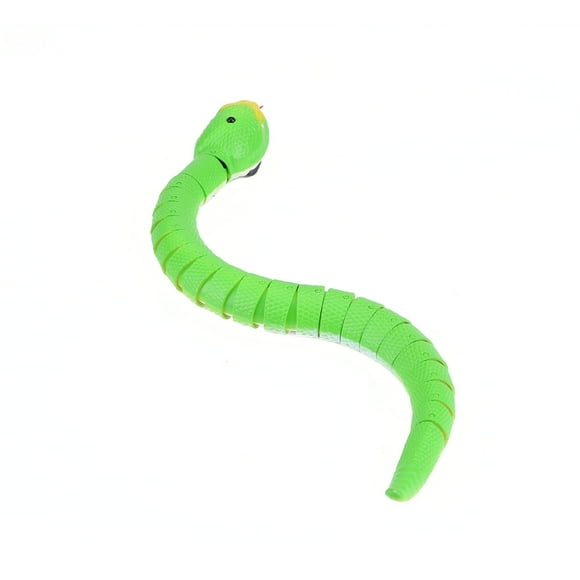 WALFRONT 1Pc Infrared Remote Control Fake Snake Kids Animal Trick RC Toy, RC Snake Toy