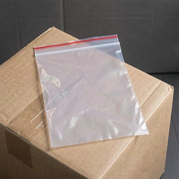 WHAMVOX 100pcs Transparent Plastic Sealed Bags Reclosable Storage Bags for Organizing Small Items 9x13cm