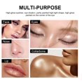 thumbnail image 3 of Lakerain-sombra de ojos de gusano de seda tumbado, lápiz resaltador, maquillaje de ojos, Perla Rosa, Brillo alto, brillo, sombra de ojos, 3 of 4