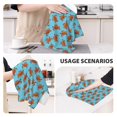 thumbnail image 3 of Sikiie Turtle Waffle Weave Kitchen Dish Cloth,Super Absorbent Kitchen Dish Towels 16*26 Inches for Dish Rags Washing Dishes, Drying Dishes, 3 of 7