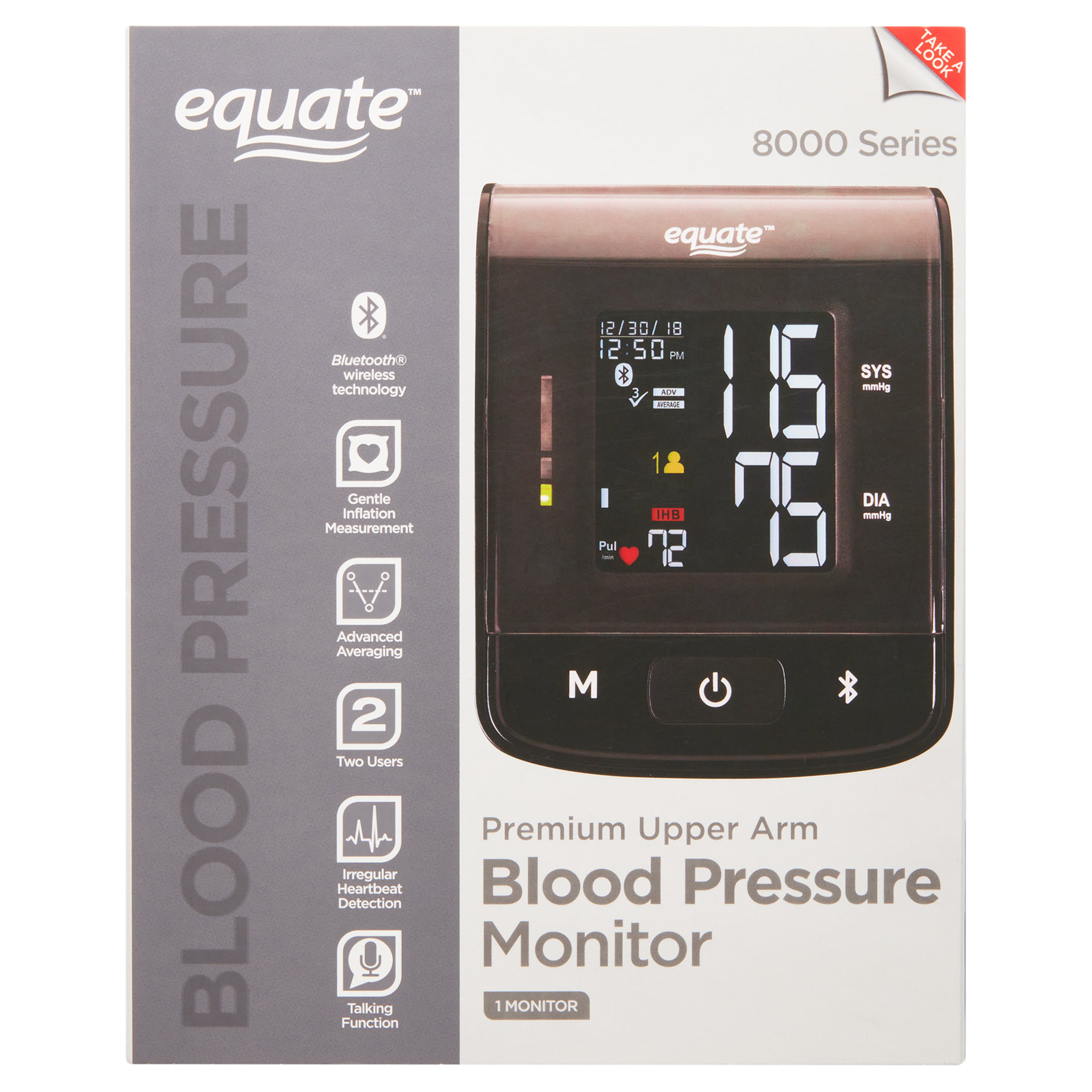 Arise Medical Procare Basic Upper Arm Blood Pressure Monitor - Fits 8.