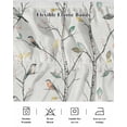 thumbnail image 5 of Vintage Botanical Wrap Around Bed Skirts for Queen Bed 16" Drop, Bed Skirt with Adjustable Elastic Belt Dust Ruffle Bed Valance for Bedroom Hotel Luxury Birds Branch Watercolor Leaf Bed Frame Cover, 5 of 7