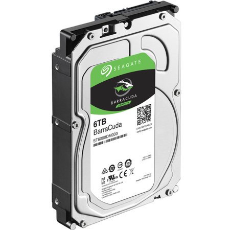 Seagate Barracuda 6TB Internal Hard Drive HDD – 3.5 Inch SATA 6 Gb/s 5400 RPM 256MB Cache for Computer Desktop PC