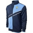 thumbnail image 4 of Icon Sports Manchester City Track Jacket, Polyester, Navy/Sky, YS-XXL, 4 of 5