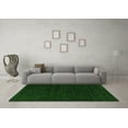 thumbnail image 3 of Ahgly Company Indoor Rectangle Solid Green Modern Area Rugs, 6' x 9', 3 of 4