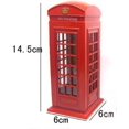 thumbnail image 3 of Red Telephone Booth Piggy Bank, London Piggy Bank,Postal Money Pot Strange New Creative Safe Coin Money Box. (Original Version), 3 of 3