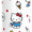Red Hello Kitty, variant on Zak Designs 20oz Sonic Kids Straw Water Bottle, Stainless Steel Vacuum Insulated Liberty Bottle with Easy-Open Locking Spout Cover for Travel, Built in Carry Handle