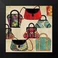 thumbnail image 2 of PI Studio 12x12 Black Modern Framed Museum Art Print Titled - Bag Pattern, 2 of 5