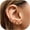 Gold-B, variant on 5 Pairs 14K Gold Plated Stud Earrings for Women, Hypoallergenic Earring Sets for Multiple Piercing, Premium Cubic Zirconia Studs Earrings for Women
