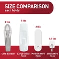 thumbnail image 6 of Command Home Organization Kit, Holds up to 5 lb., 4 Styles of White Hooks, Hangs up to 18 Items, 6 of 9
