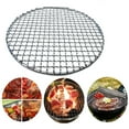 thumbnail image 1 of SPRING PARK BBQ Stainless Steel Barbecue Round Grill Mesh Wire Net Racks Grid Grate Picnic, 1 of 7