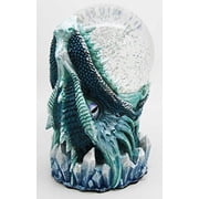Giant Leviathan Ice Dagahra Ocean Deep Dragon Sand Storm Ball Figurine Home Decor Statue