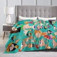thumbnail image 4 of Phineas And Ferb Blanket Soft Cozy Flannel Warm Throw Blanket Unique Gifts Room Decor Blanket 40"x30", 4 of 9
