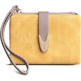 thumbnail image 1 of Womens Wallet Rfid Small Bifold Wallet,Ladies Zipper Card Cluth Coin Purse Wristlet (Purple), 1 of 4
