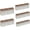 Assembly--5000pcs, variant on 18 Gauge Brown T- Brad Nails,Galvanized 18 GA Nails AssortedSuitable for Brand of 18 Gauge for Pneumatic, Electric Brad Nailer (5/8"+1"+1-1/4"+/4",1600-PACK)