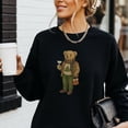 thumbnail image 4 of Ralph Bear Christmas Sweatshirt 90s Bear Sweatshirt Vintage Polo Teddy Bear Ralph Inspired Sweatshirt Holiday Crewneck Preppy Sweatshirt, 4 of 5