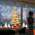 thumbnail image 5 of Augper Clearance 2Pcs Christmas Window Glass Stickers Christmas Tree Wall Stickers Decorative Window Stickers Electrostatic Snowflake Grilles, 5 of 8