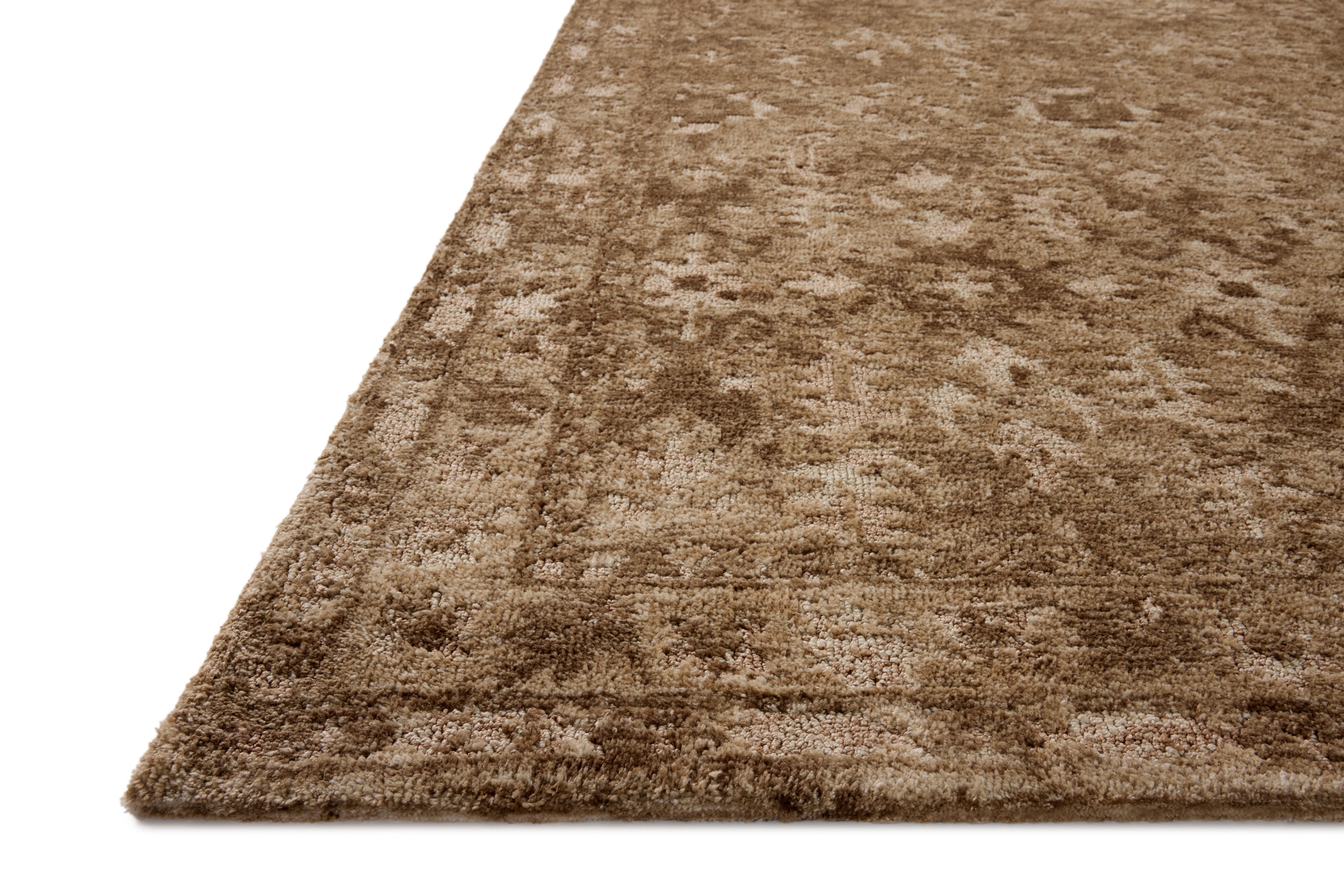 Loloi Percival Mocha / Sand 7'-9" x 9'-9" Area Rug
