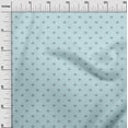 thumbnail image 3 of oneOone Tissu Popeline de Coton Bleu Ciel Rétro Ours Matériel de Robe Tissu Imprimé Tissu au Mètre 42 Pouces de Large, 3 of 5