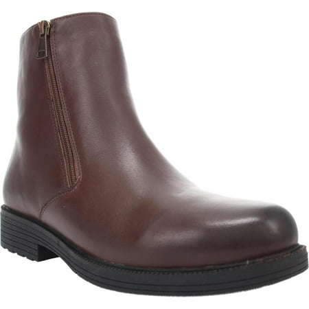

Men s Propet Troy Dress Ankle Waterproof Boot Brown Leather