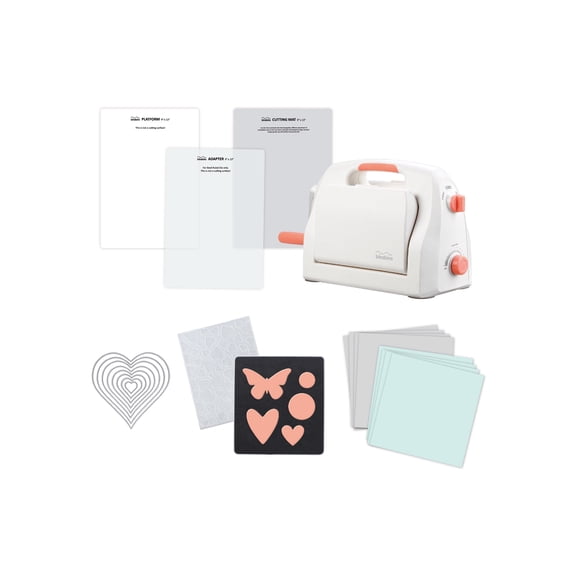 Bira Craft Adjustable Die Cutting & Embossing Machine Starter KIT, 9" Opening, Paper, Fabric and Other Materials