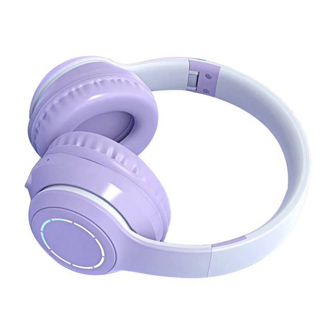 Auriculares para colocar sobre la oreja auriculares plegables con llamadas HD estables y cancelación de ruido para teléfono y tableta
