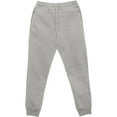 thumbnail image 3 of Elegant Comfort Casual Men's Cotton Fleece Jogger with Pockets - Comfortable Sweatpants for Men - Active Fleece Lounge Pants,Small, Light Gray, 3 of 4