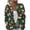 422#Green, variant on Womens Christmas Long Sleeve Cardigan Relaxed Fit Button Up Festive Outer Layer L