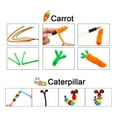 thumbnail image 2 of Fnochy Pipe Cleaners 100 Pcs - Versatile Craft Stems for DIY Projects, Fun Decorations, and Creative Play - Perfect for Kids and Adults, Ideal for Fidgeting and Learning!, 2 of 9