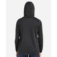thumbnail image 3 of North End NE75W Women's Network Lightweight Jacket-Black Heather-L, 3 of 3