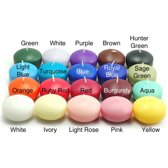 Jeco 1.75-inch Floating Candles (Case of 144)