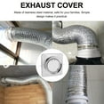 Range Hood Check Valve Replacement Exhaust Vent Exterior Wall Moving