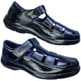 thumbnail image 3 of Sandalia En Piel Borrego Para Hombre Huarache Confort Casual Color Negro MD07, 3 of 6
